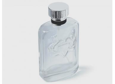 Botella De Perfume De Cristal Transparente