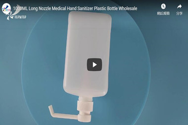 Personalizado 1000ML de Boquilla Larga Médicos Botella de Plástico de Mayoreo
