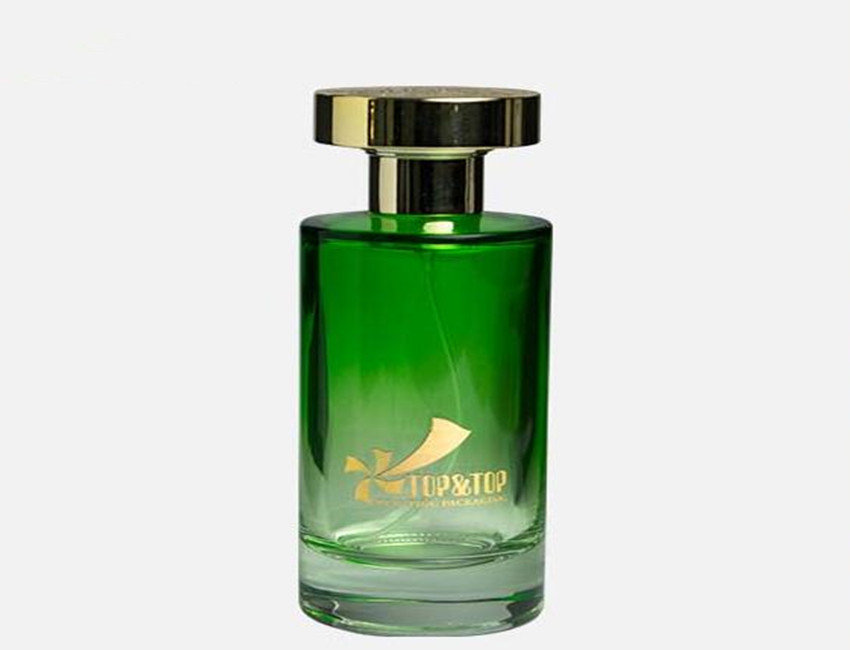 Green Glass Perfume Bottes Wholesale