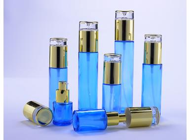 frasco de vidrio cosmético