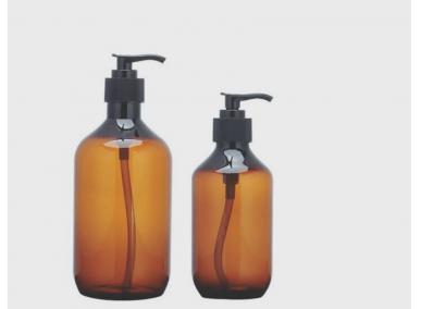 Semitransparentes Botella De Desinfectante De Manos