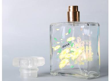 botella de spray de perfume de vidrio vacía de lujo personalizada 100ml  - Top & Top