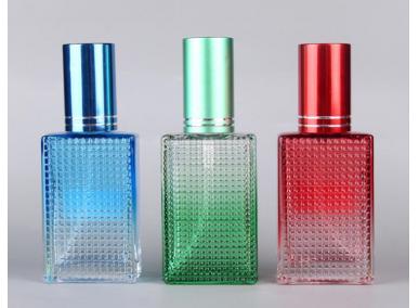 botellas de aroma de colores