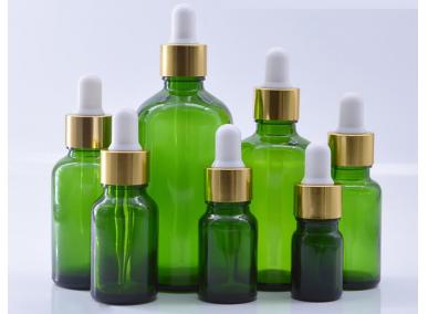 botellas de vidrio cuentagotas para cosméticos

